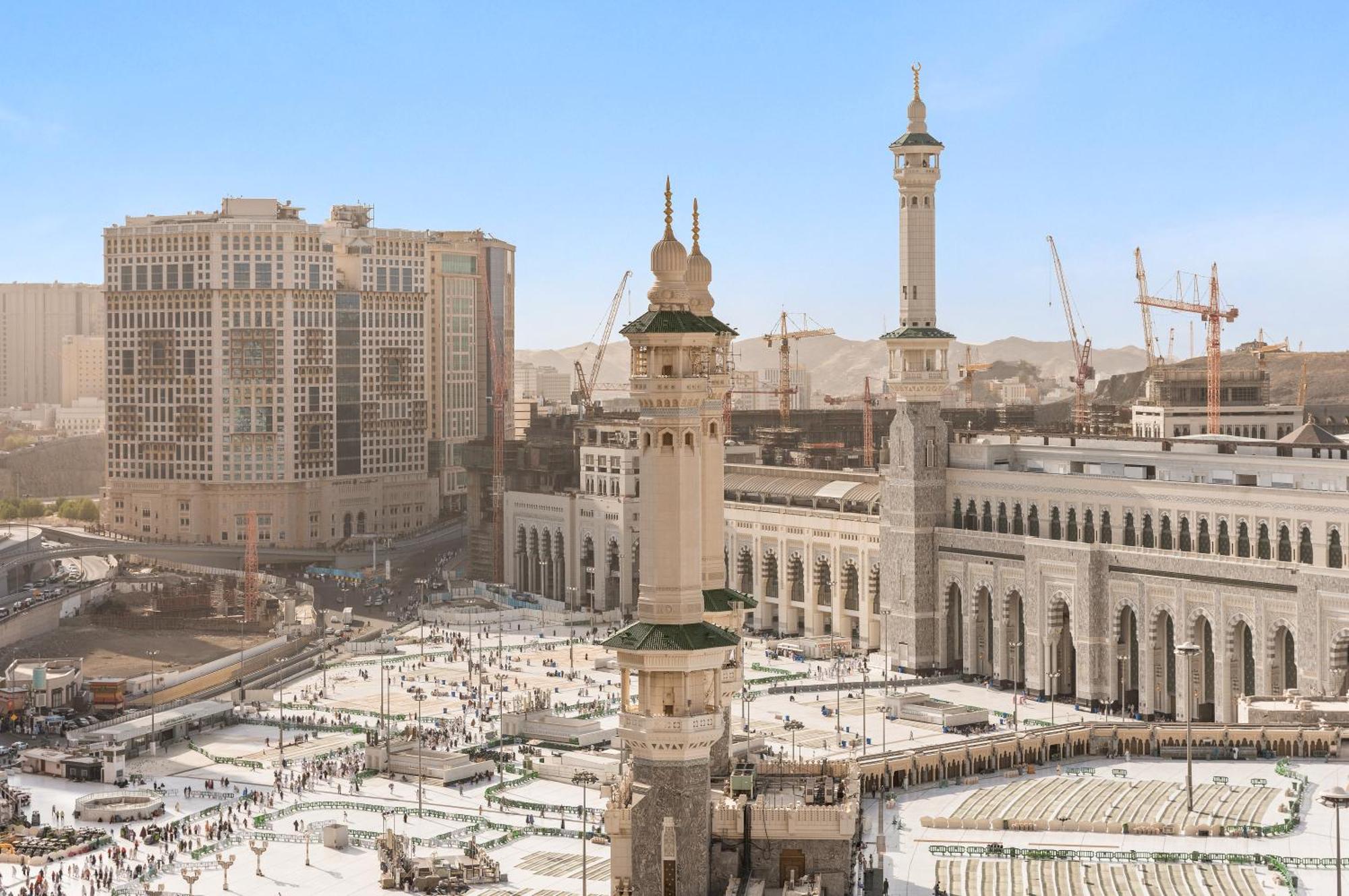 فندق أنجم مكة المظهر الخارجي الصورة Riad skyline